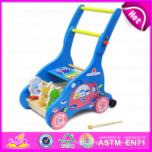 2016 Hot Sale Wooden Baby Walker Toy, Multi-Function Wooden Walker Toy, Most Popular Baby Walker Toy W16e023b